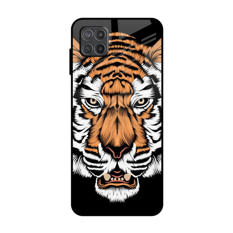 Angry Tiger Glossy Case For Samsung Galaxy M12