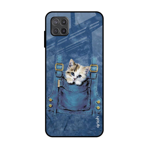 Kitty In Pocket Glossy Case For Samsung Galaxy M12
