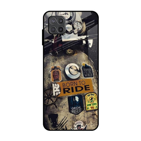 Ride Mode On Glossy Case for Samsung Galaxy M12