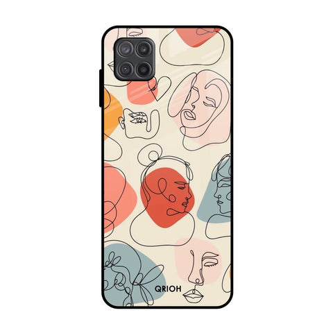 Abstract Faces Glossy Case for Samsung Galaxy M12