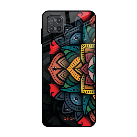 Retro Gorgeous Flower Glossy Case for Samsung Galaxy M12