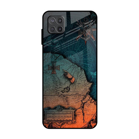 Geographical Map Glossy Case for Samsung Galaxy M12