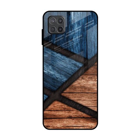 Wooden Tiles Glossy Case for Samsung Galaxy M12