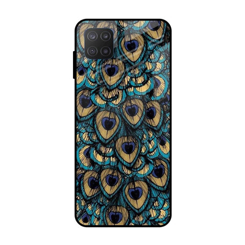 Peacock Feathers Glossy case for Samsung Galaxy M12