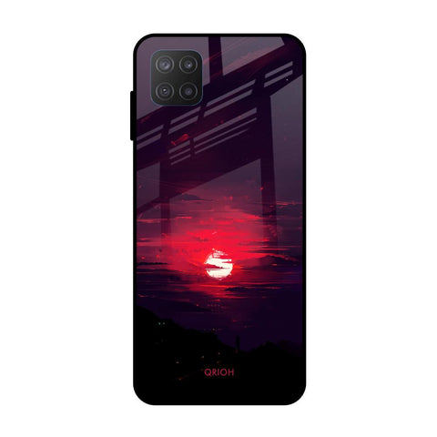 Morning Red Sky Glossy Case For Samsung Galaxy M12