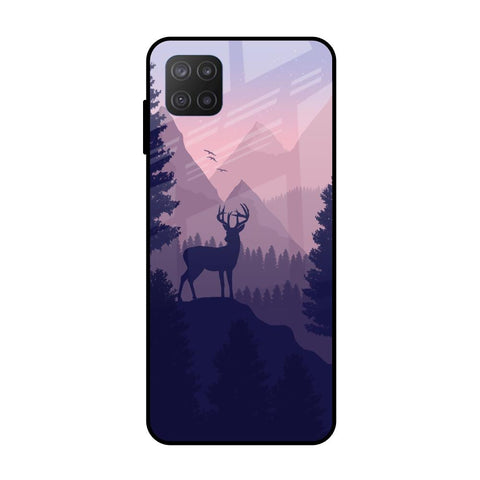 Deer In Night Glossy Case For Samsung Galaxy M12