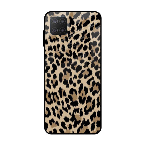 Leopard Seamless Glossy Case For Samsung Galaxy M12