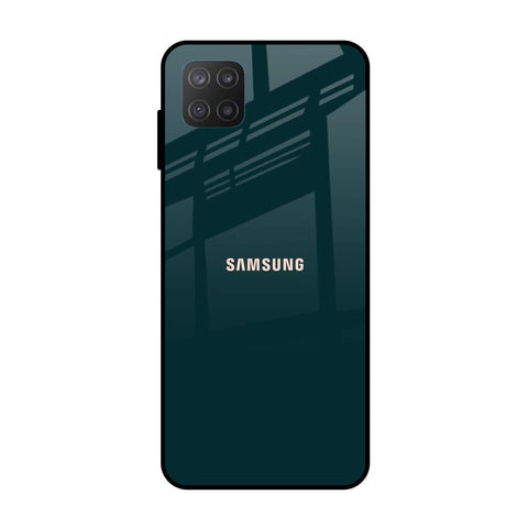 Hunter Green Glossy Case For Samsung Galaxy M12