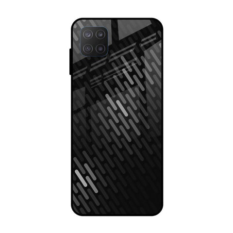 Dark Abstract Pattern Glossy Case For Samsung Galaxy M12
