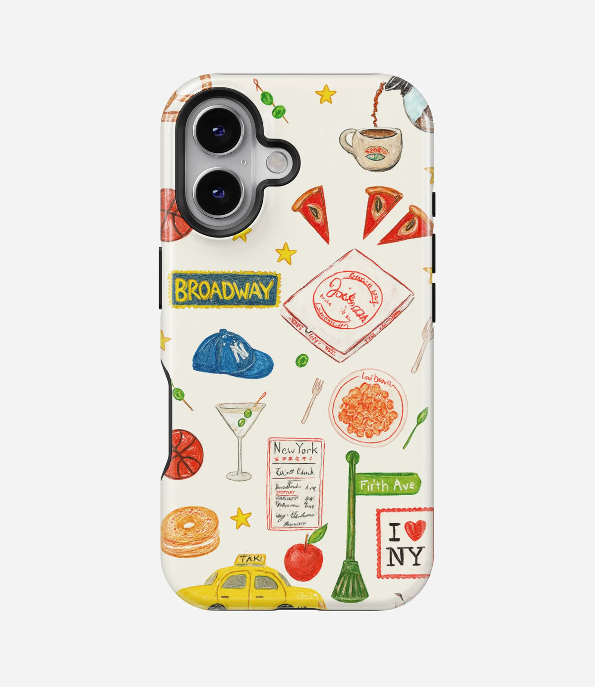 Broadway Lights Premium Tough Shining Phone Case (Double Layer) Available For All iPhone Models