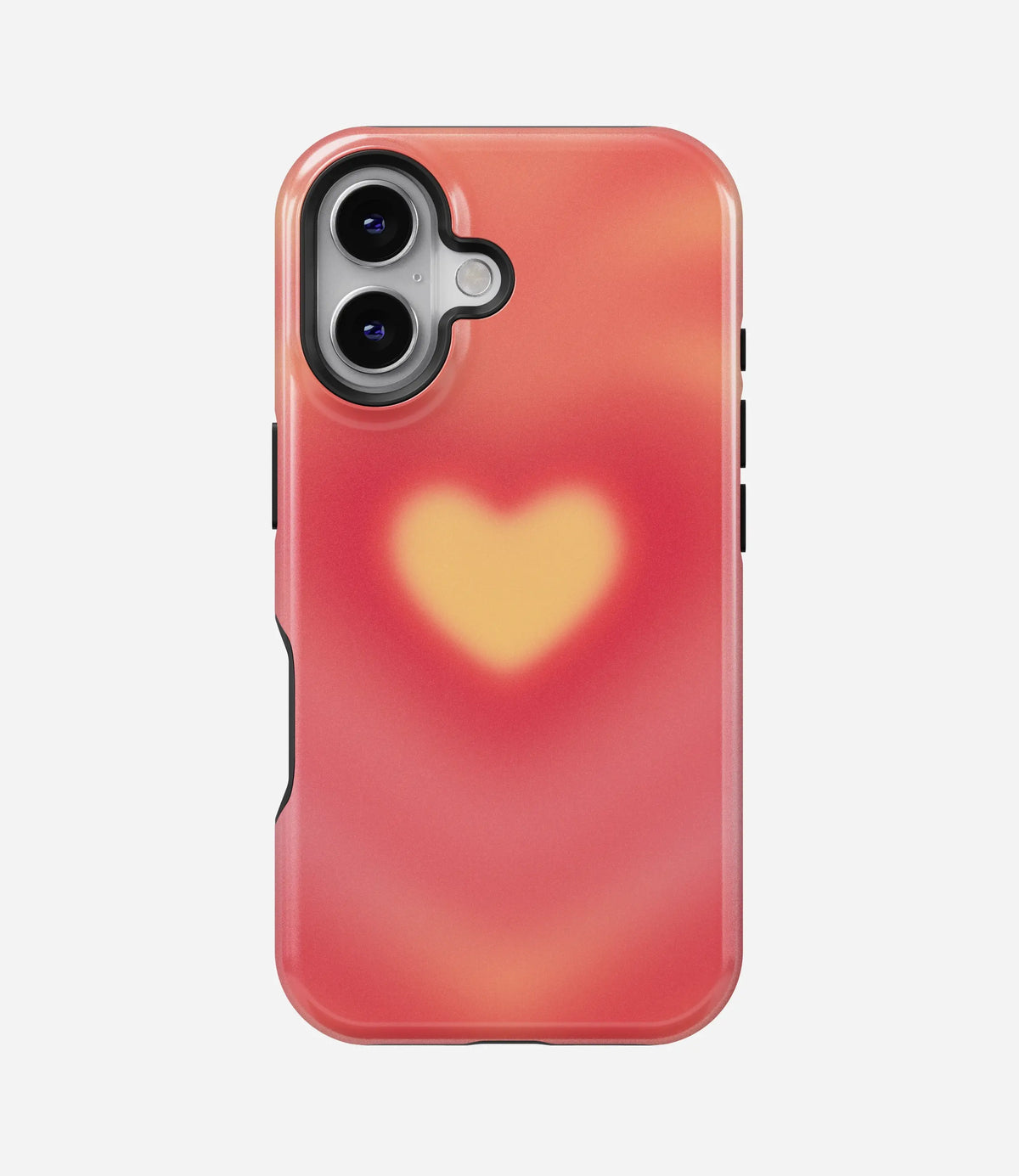 Heart Glow Premium Tough Shining Phone Case (Double Layer) Available For All iPhone Models