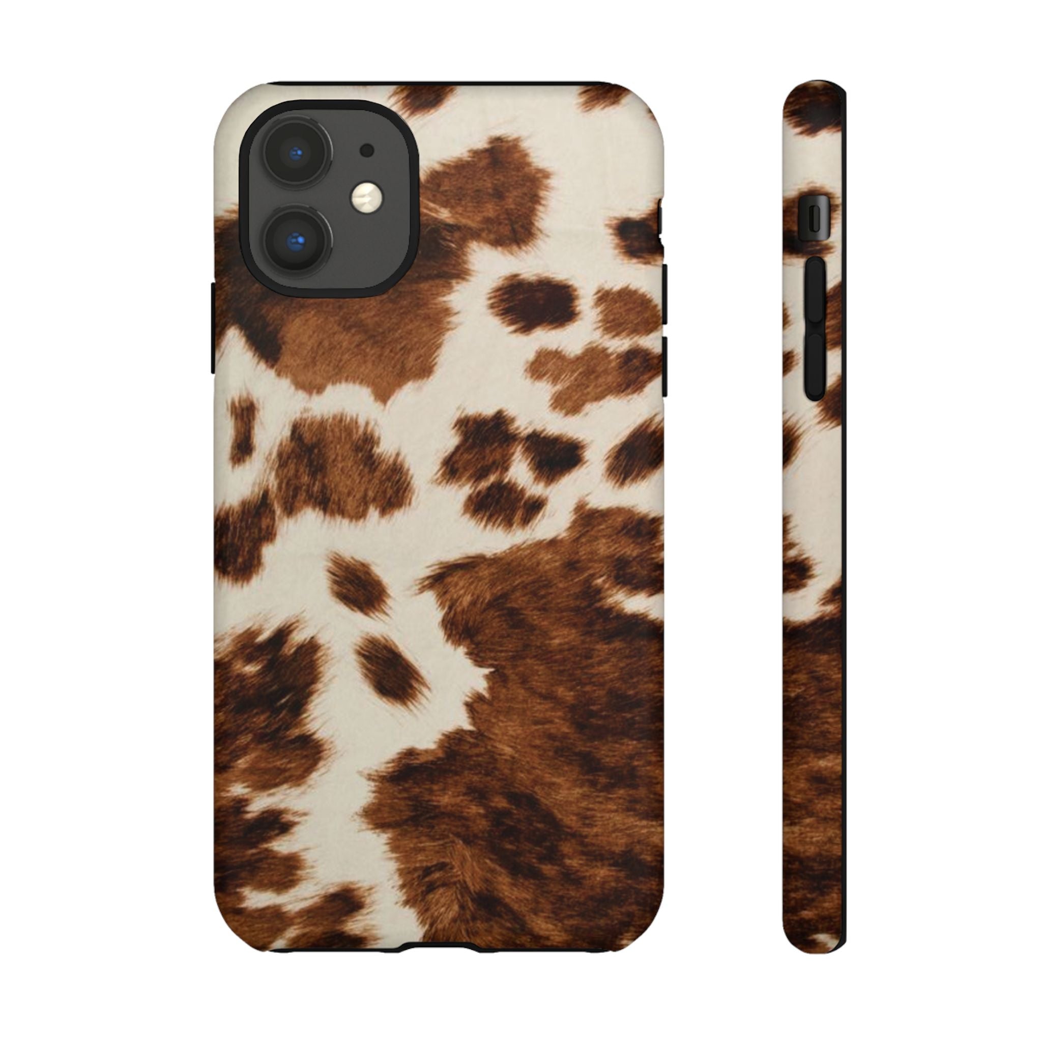 Cow Print Tough Case  Available For All iPhone Models