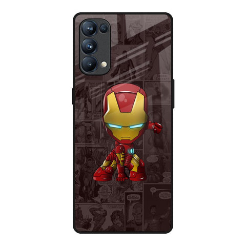 Angry Baby Super Hero Glossy Case for Oppo Reno5 Pro