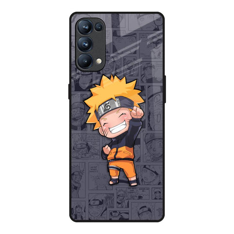 Orange Chubby Glossy Case for Oppo Reno5 Pro