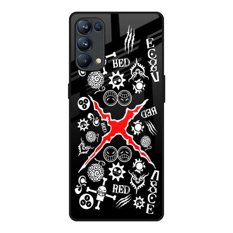 Red Zone Glossy Case for Oppo Reno5 Pro