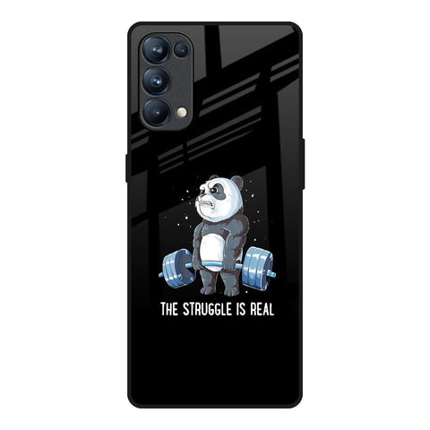 Real Struggle Glossy Case for Oppo Reno5 Pro