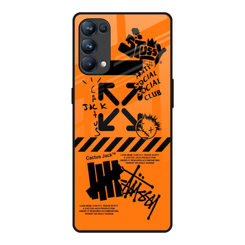 Anti Social Club Glossy Case for Oppo Reno5 Pro