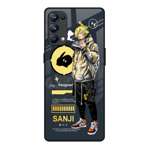Cool Sanji Glossy Case for Oppo Reno5 Pro