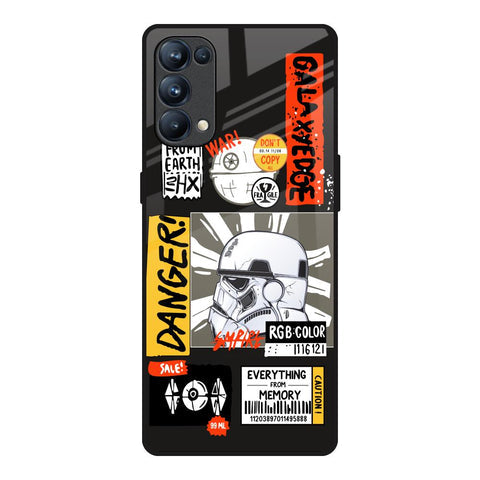 Galaxy Edge Glossy Case for Oppo Reno5 Pro