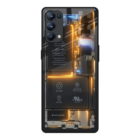 Glow Up Skeleton Glossy Case for Oppo Reno5 Pro