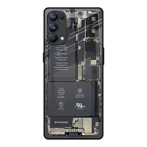 Skeleton Inside Glossy Case for Oppo Reno5 Pro