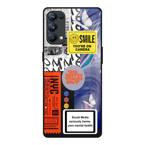 Smile for Camera Glossy Case for Oppo Reno5 Pro