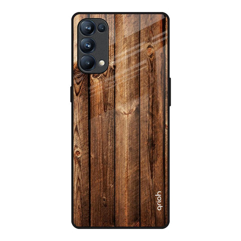 Timber Printed Glossy Case for Oppo Reno5 Pro