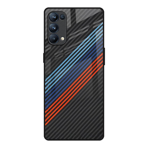 Carbon Inspired Glossy Case for Oppo Reno5 Pro