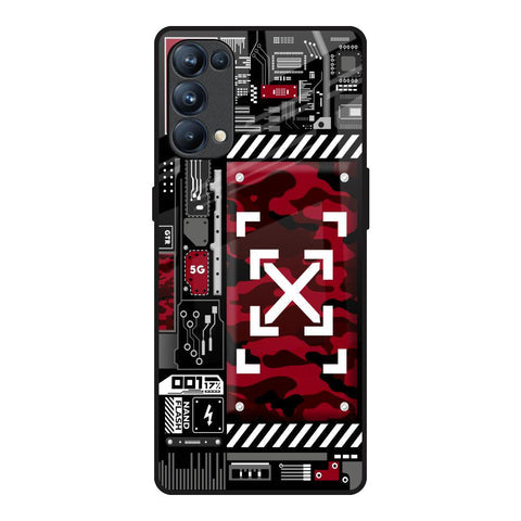 Technology Art Glossy Case for Oppo Reno5 Pro