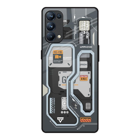 Retro Futuristic Glossy Case for Oppo Reno5 Pro