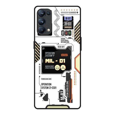 Tech Display Glossy Case for Oppo Reno5 Pro