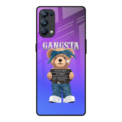 Gangsta Bear Glossy Case for Oppo Reno5 Pro