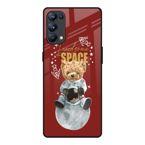 Astronaut Bear Glossy Case for Oppo Reno5 Pro
