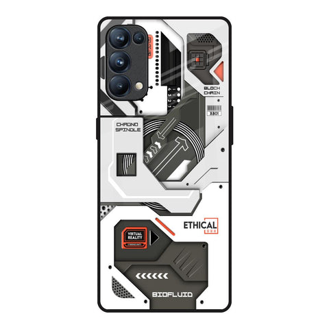 Explore Circuit Glossy Case for Oppo Reno5 Pro