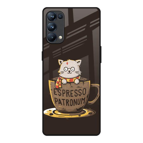 Tea With Kitty Glossy Case For Oppo Reno5 Pro