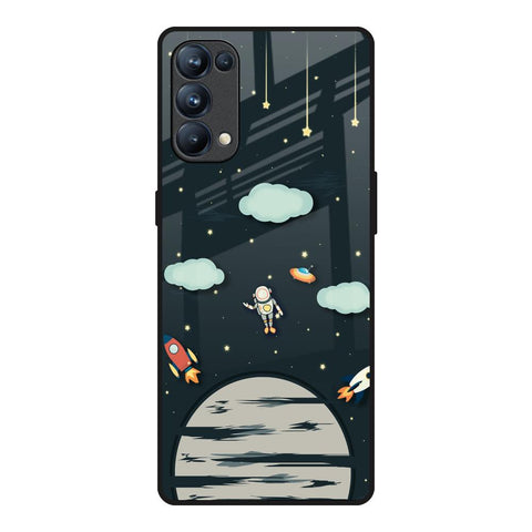 Astronaut Dream Glossy Case For Oppo Reno5 Pro