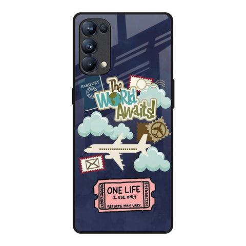 Tour The World Glossy Case For Oppo Reno5 Pro