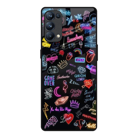 Accept The Mystery Glossy Case for Oppo Reno5 Pro