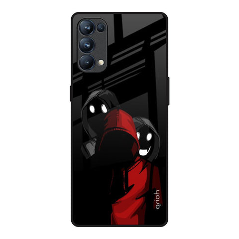 Shadow Character Glossy Case for Oppo Reno5 Pro