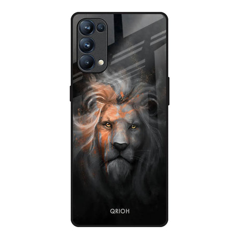 Devil Lion Glossy Case for Oppo Reno5 Pro