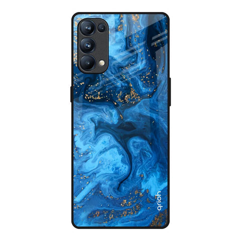 Gold Sprinkle Glossy Case for Oppo Reno5 Pro