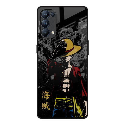 Dark Luffy Glossy Case for Oppo Reno5 Pro