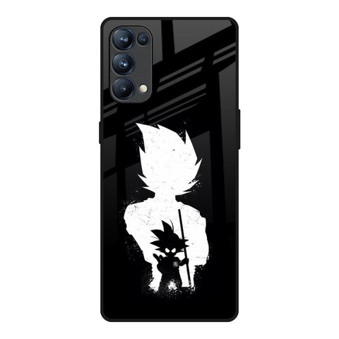 Monochrome Goku Glossy Case for Oppo Reno5 Pro