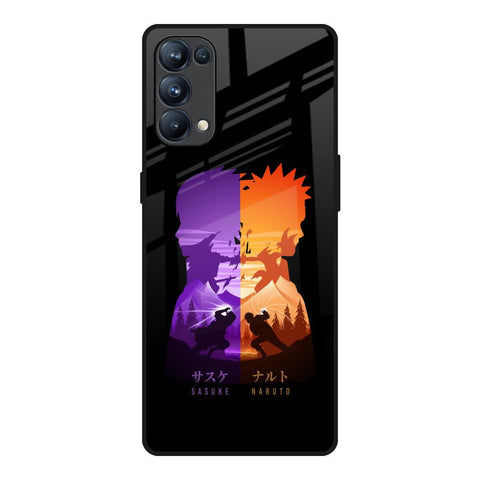 Minimalist Anime Glossy Case for Oppo Reno5 Pro