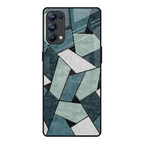 Abstact Tiles Glossy Case for Oppo Reno5 Pro