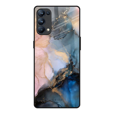 Marble Ink Abstract Glossy Case for Oppo Reno5 Pro