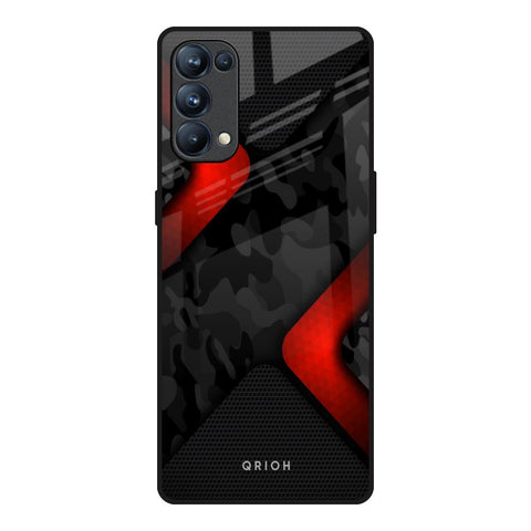 Modern Camo Abstract Glossy Case for Oppo Reno5 Pro