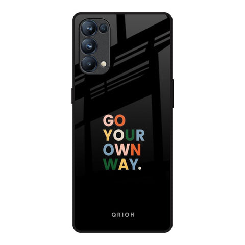 Go Your Own Way Glossy Case for Oppo Reno5 Pro