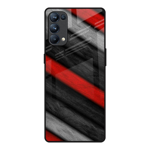 Soft Wooden Texture Glossy Case for Oppo Reno5 Pro