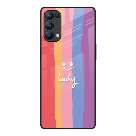 Lucky Abstract Glossy Case for Oppo Reno5 Pro